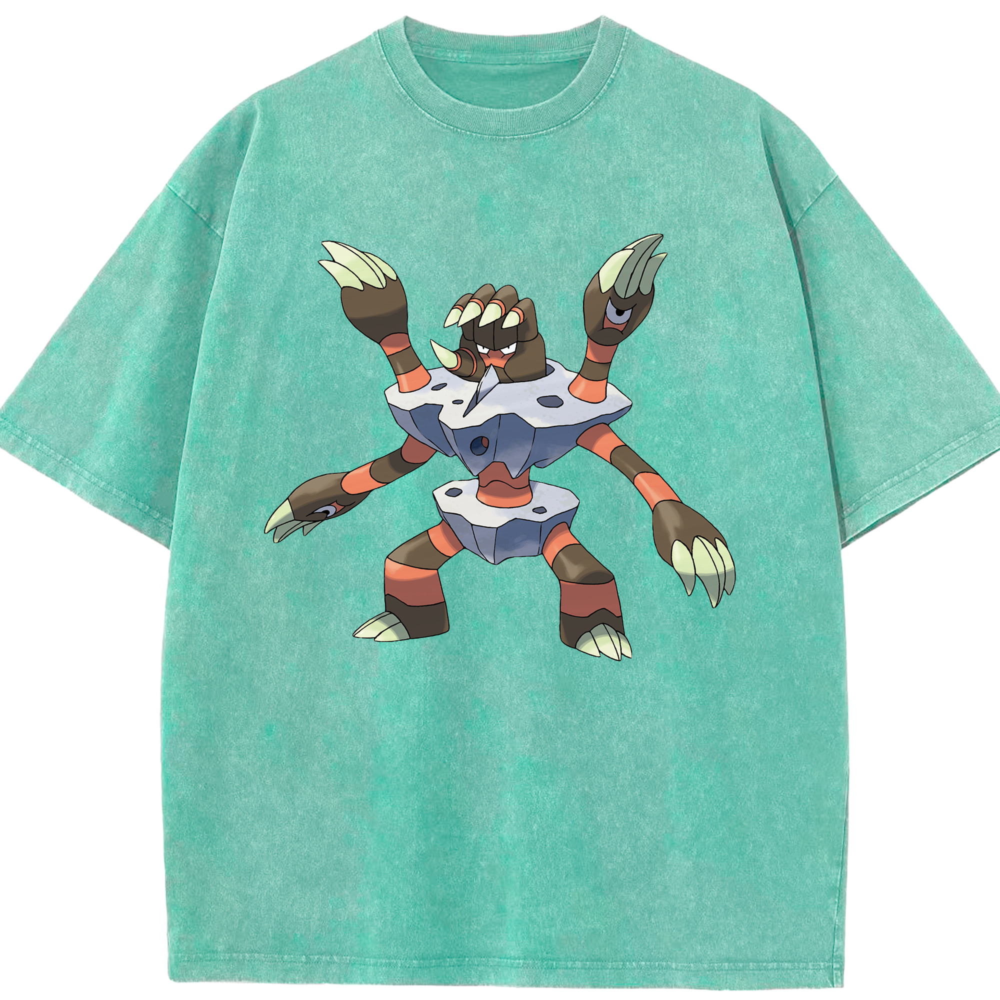 （画像用） ポケットモンスター Pokémon 綿100% ヴィンテージ風 半袖Tシャツ（フロントプリント）